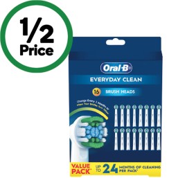 Oral-B+Precision+Clean+Replacement+Brush+Head+Pk+16