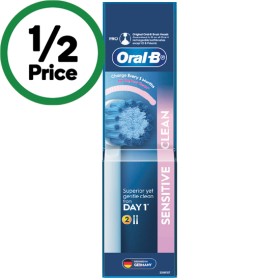 Oral-B+Sensitive+Clean+Electric+Toothbrush+Refills+Pk+2