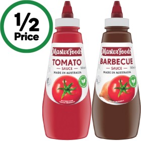 MasterFoods+Tomato+or+BBQ+Sauce+475-500ml