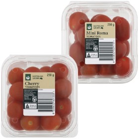 Australian+Cherry+Tomatoes+or+Mini+Roma+Tomatoes+250g+Pack