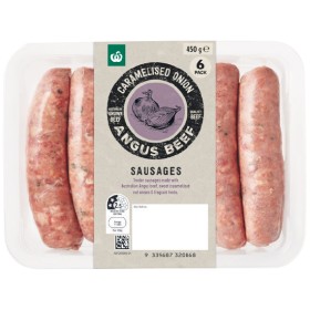 Woolworths+Premium+Butcher+Style+Sausage+Varieties+450-500g