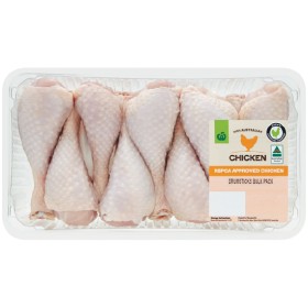 Australian+Fresh+RSPCA+Approved+Chicken+Drumsticks+Bulk+Pack