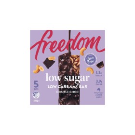 NEW+Freedom+Low+Sugar+Protein+Bar+160-190g+Pk+5+%26ndash%3B+From+the+Health+Food+Aisle