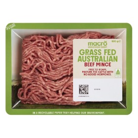 Macro+Australian+Grass+Fed+Beef+Mince+500g