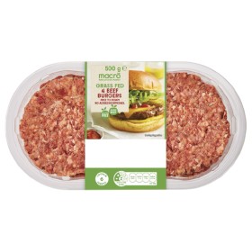 Macro-Grass-Fed-Australian-Beef-Burgers-500g-Pk-4 on sale