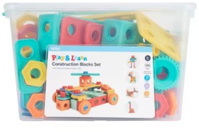 120+Piece+Play+%26amp%3B+Learn+Construction+Blocks+Set