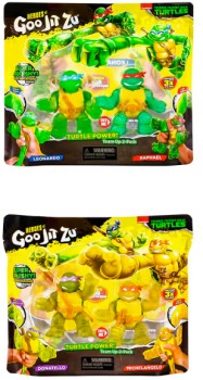 2+Pack+Heroes+of+Goo+Jit+Zu+Teenage+Mutant+Ninja+Turtles+Figures+-+Assorted