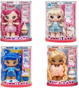 Yummiland+Large+Doll+and+Lip+Gloss+Pet+Set+-+Assorted