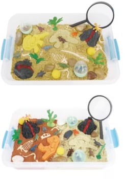 Dinosaur+Discovery+Sensory+Bin+Set+-+Assorted