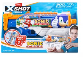 Zuru+X-Shot+Water+Fast-Fill+Skins+Sonic+The+Hedgehog+Hyperload+Water+Blaster