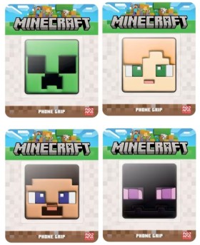 Minecraft-Phone-Grip-Assorted on sale