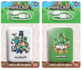 Minecraft-Wireless-Charger-Assorted on sale