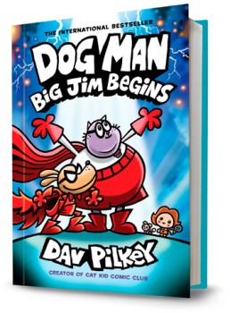 Dog-Man-Big-Jim-Begins-by-Dav-Pilkey-Book on sale