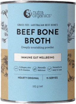 Nutra+Organics+Beef+Bone+Broth+Powder+Hearty+Original+125g