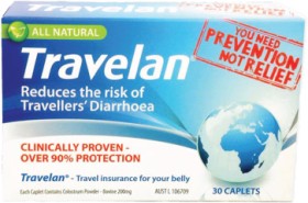 Travelan+Travellers+Diarrhoea+Relief+30+Caplets