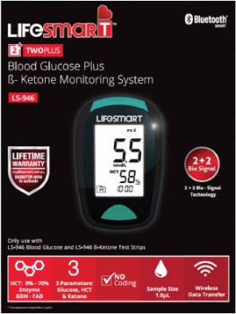 LifeSmart+TwoPlus+Blood+Glucose+%2B+BKetone+Meter+Bluetooth