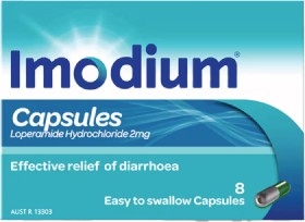 Imodium+2mg+Diarrhoea+Relief+8+Capsules