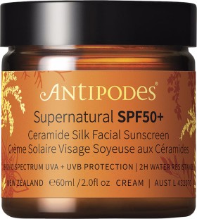 Antipodes+Supernatural+SPF50%2B+Ceramide+Silk+Facial+Sunscreen+60ml