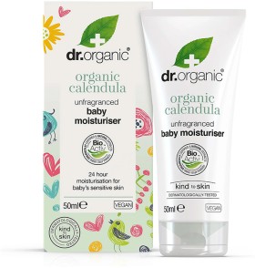 Dr+Organic+Organic+Calendula+Baby+Moisturiser+Fragrance+Free+50ml