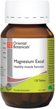 Oriental+Botanicals+Magnesium+Excel+120+Tablets