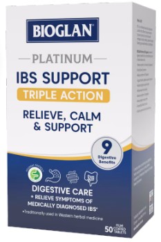 Bioglan+Platinum+IBS+Support+50+Tablets