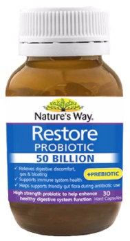 Nature%26rsquo%3Bs+Way+Restore+Probiotic+50+Billion+30+Capsules