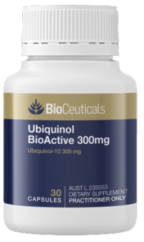 Bioceuticals+Ubiquinol+Bioactive+300mg+30+Capsules