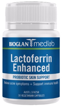 Medlab+Lactoferrin+Enhanced+Probiotic+Skin+Support+30+Capsules