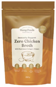 Hemp+Foods+Australia+Immunity+Support+Zero+Chicken+Broth+252g