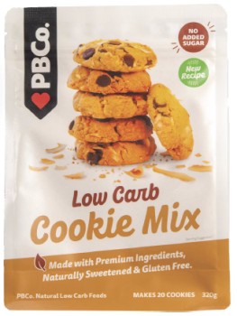 PBCo.+Low+Carb+Cookie+Mix+320g