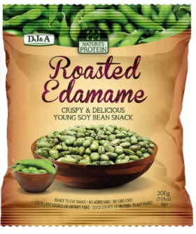 Natures+Protein+Roasted+Edamame+200g