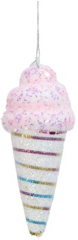 Hanging-Deco-Icecream-Cone-15cm on sale