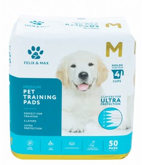 Pet+Training+Pads+60x60cm+50+Pack