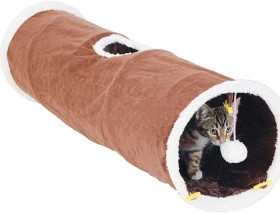 Plush-Cat-Tunnel-4-Assorted-Colours-90x25cm on sale