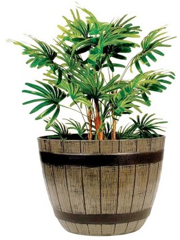 Wine-Barrel-Planter-Lightweight-51x32cm on sale