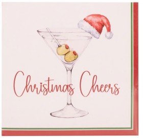 Christmas+Cheers+Napkins%2C+25+Pack+2+Ply