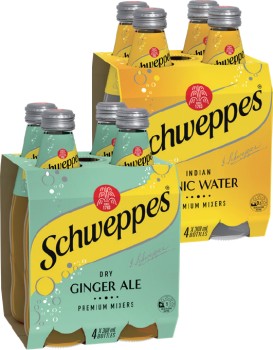 Schweppes-Mixers-4x300mL-Selected-Varieties on sale