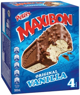 Peters-Maxibon-4-Pack-Selected-Varieties on sale