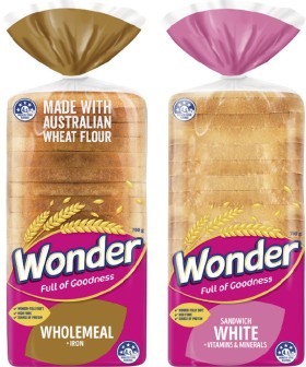 Wonder+White+or+Wholemeal+Bread+680-700g+Selected+Varieties