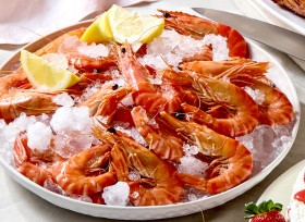 Coles-Australian-Thawed-Cooked-Extra-Large-Black-Tiger-Prawns on sale