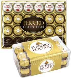 Ferrero+Rocher+30+Pack+375g+or+Collection+Chocolate+Gift+Box+24+Pack+269g