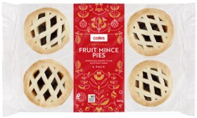 Coles+Christmas+Lattice+Fruit+Mince+Pies+6+Pack+360g