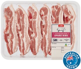 Coles+Australian+Pork+Spare+Ribs+Large+Pack