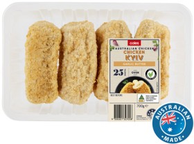 Coles+RSPCA+Approved+Chicken+Breast+Kyiv+Garlic+Butter+700g