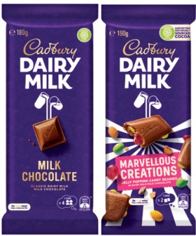 Cadbury+Dairy+Milk+Block+Chocolate+150g-190g