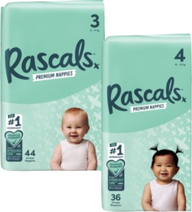 Rascals+Premium+Nappies+26+Pack-54+Pack