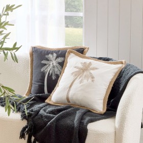 Little+Cove+Palm+Square+Cushion+by+Habitat