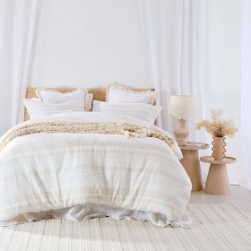 Juniper+Stripe+Natural+Quilt+Cover+Set+by+Essentials