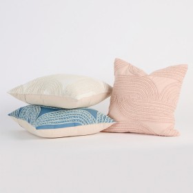 Adriana+Embroidered+Square+Cushion+by+M.U.S.E.