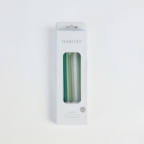 Emmy+Green+Glass+Straw+4+Pack+by+Habitat